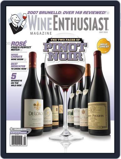 Wine Enthusiast April 10th, 2012 Digital Back Issue Cover