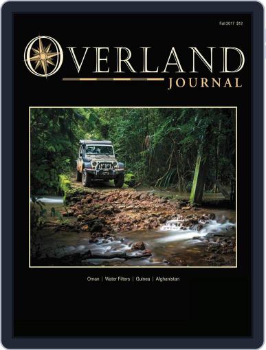 Overland Journal August 1st, 2017 Digital Back Issue Cover