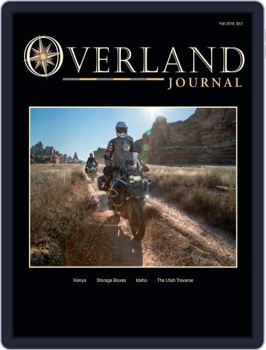 Overland Journal August 18th, 2016 Digital Back Issue Cover