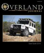 Overland Journal (Digital) Subscription                    May 1st, 2016 Issue