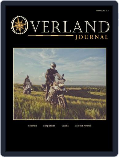 Overland Journal October 28th, 2015 Digital Back Issue Cover