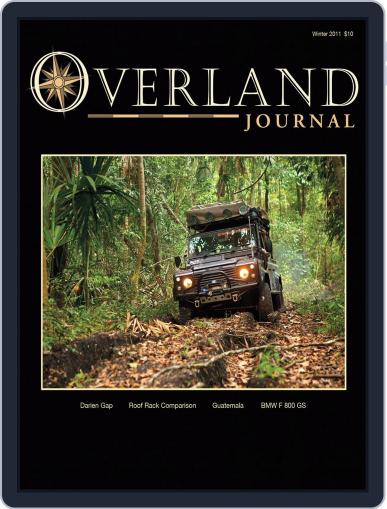 Overland Journal October 1st, 2011 Digital Back Issue Cover