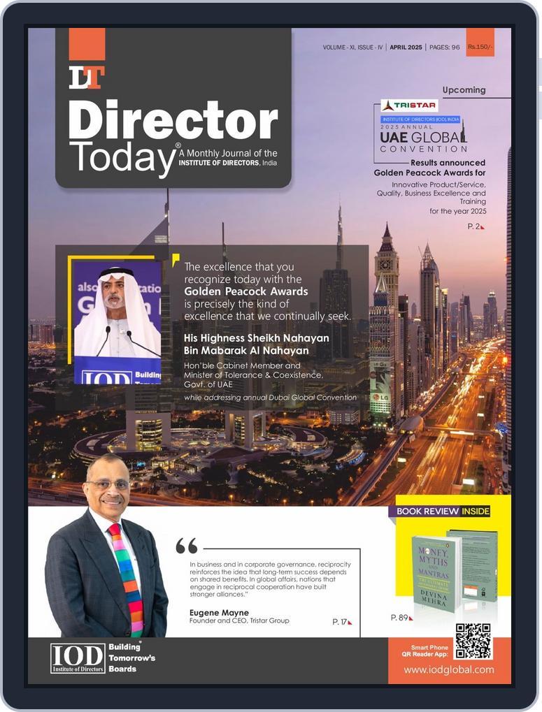 Director Today April 13th, 2025 Digital Back Issue Cover