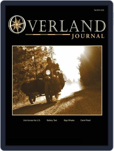 Overland Journal August 1st, 2010 Digital Back Issue Cover
