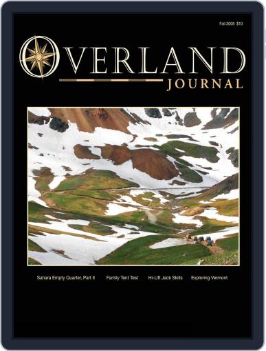 Overland Journal August 1st, 2008 Digital Back Issue Cover