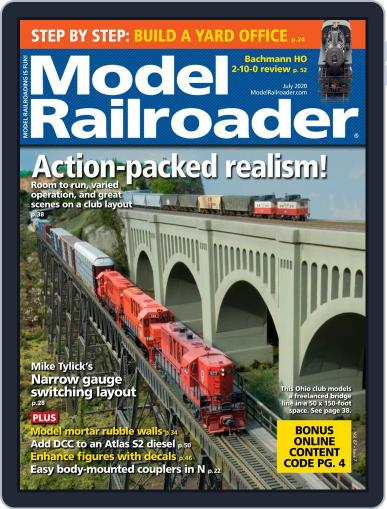Model Railroader July 1st, 2020 Digital Back Issue Cover