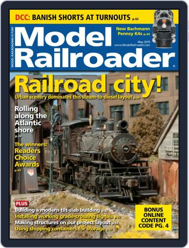 Model Railroader May 1st, 2019 Digital Back Issue Cover