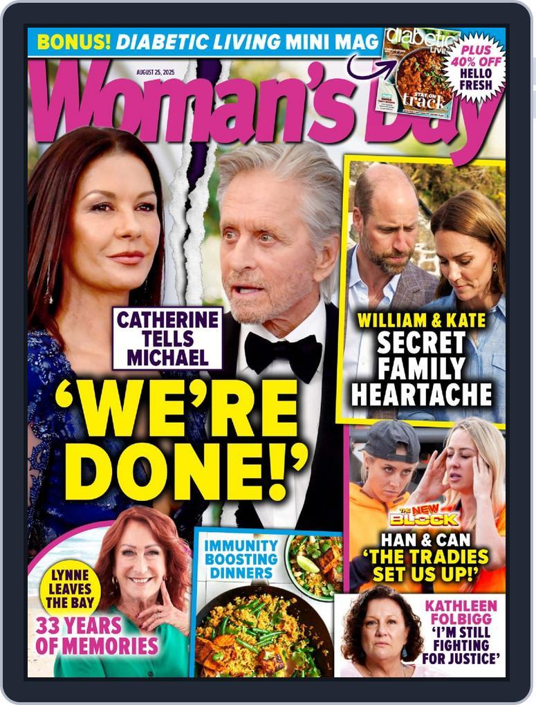 Woman's Day Australia (Digital) Subscription                    August 17th, 2025 Issue