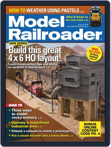 Model Railroader November 20th, 2015 Digital Back Issue Cover
