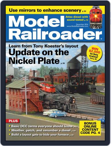 Model Railroader October 24th, 2014 Digital Back Issue Cover