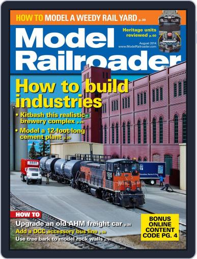 Model Railroader June 20th, 2014 Digital Back Issue Cover