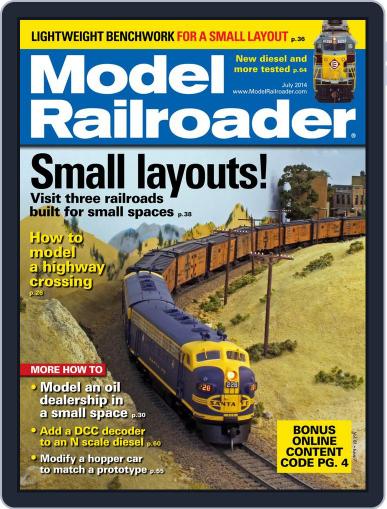 Model Railroader May 23rd, 2014 Digital Back Issue Cover