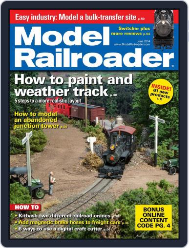 Model Railroader April 25th, 2014 Digital Back Issue Cover