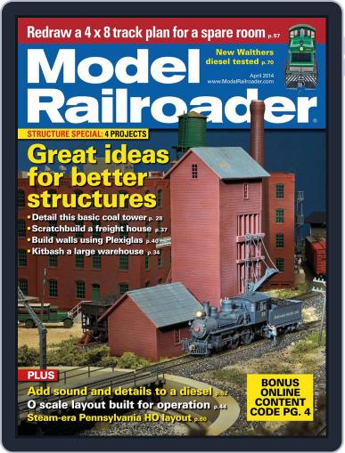 Model Railroader February 21st, 2014 Digital Back Issue Cover