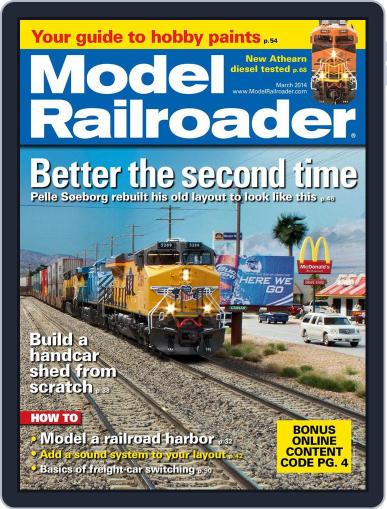 Model Railroader January 24th, 2014 Digital Back Issue Cover