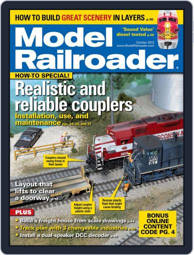 Model Railroader August 24th, 2013 Digital Back Issue Cover