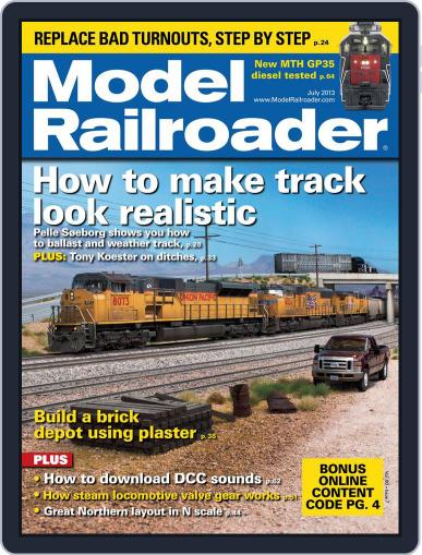 Model Railroader May 25th, 2013 Digital Back Issue Cover