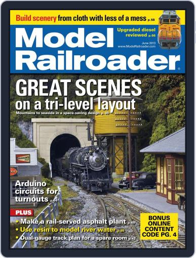 Model Railroader April 20th, 2013 Digital Back Issue Cover