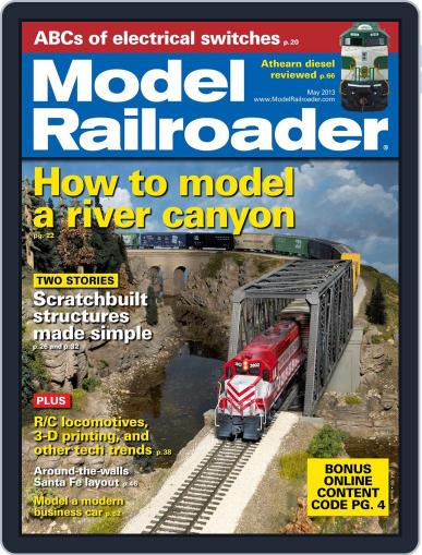 Model Railroader March 23rd, 2013 Digital Back Issue Cover
