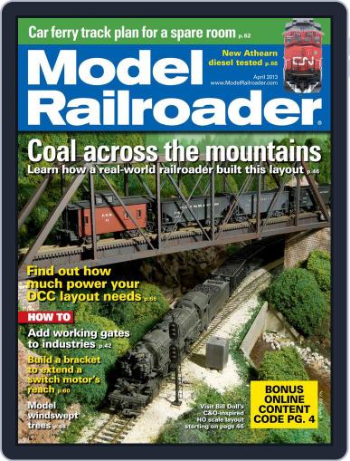 Model Railroader February 23rd, 2013 Digital Back Issue Cover
