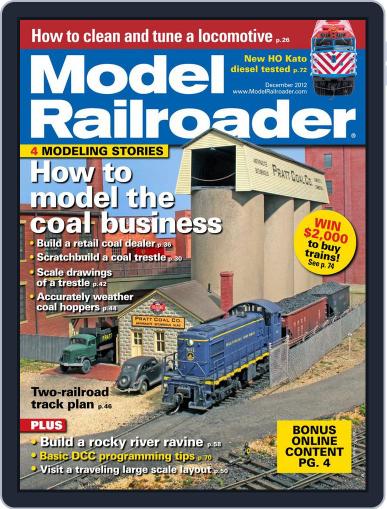 Model Railroader October 27th, 2012 Digital Back Issue Cover