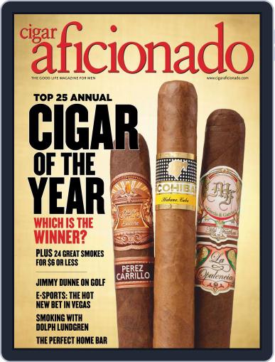 Cigar Aficionado January 1st, 2019 Digital Back Issue Cover