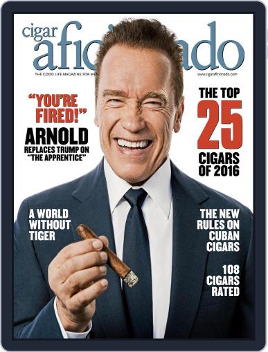 Cigar Aficionado January 1st, 2017 Digital Back Issue Cover