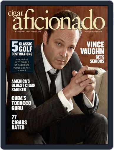 Cigar Aficionado July 1st, 2015 Digital Back Issue Cover
