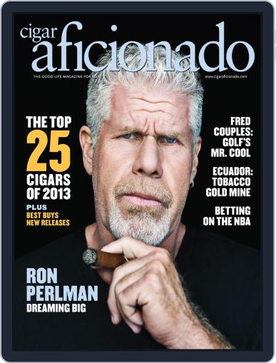 Cigar Aficionado January 2nd, 2014 Digital Back Issue Cover