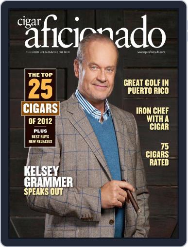 Cigar Aficionado January 22nd, 2013 Digital Back Issue Cover