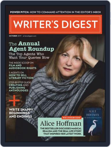 Writer's Digest October 1st, 2019 Digital Back Issue Cover