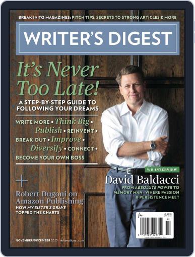 Writer's Digest November 1st, 2015 Digital Back Issue Cover