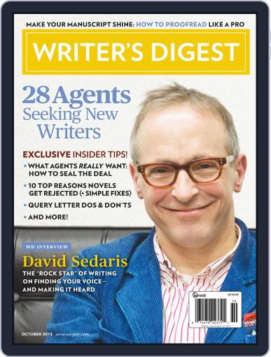 Writer's Digest August 27th, 2013 Digital Back Issue Cover