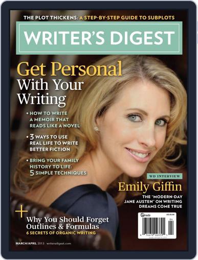 Writer's Digest March 18th, 2013 Digital Back Issue Cover