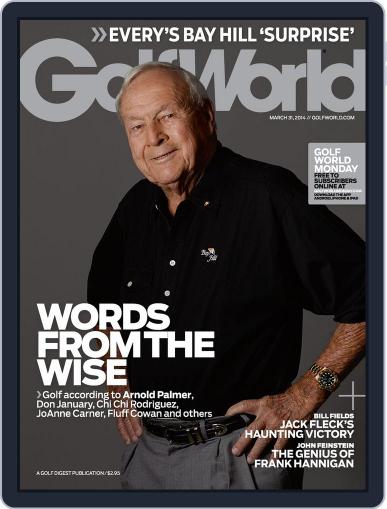 Golf World March 25th, 2014 Digital Back Issue Cover