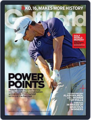 Golf World August 29th, 2013 Digital Back Issue Cover