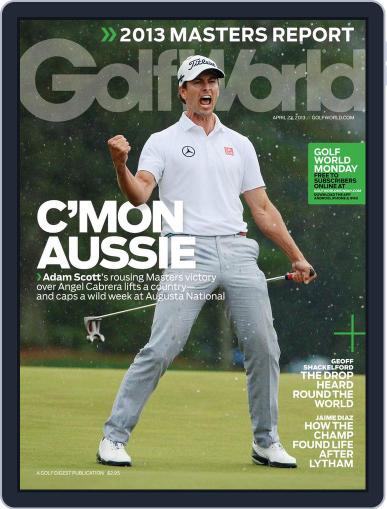 Golf World April 18th, 2013 Digital Back Issue Cover