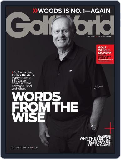 Golf World March 28th, 2013 Digital Back Issue Cover