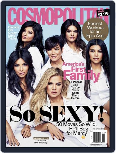 Cosmopolitan November 1st, 2015 Digital Back Issue Cover