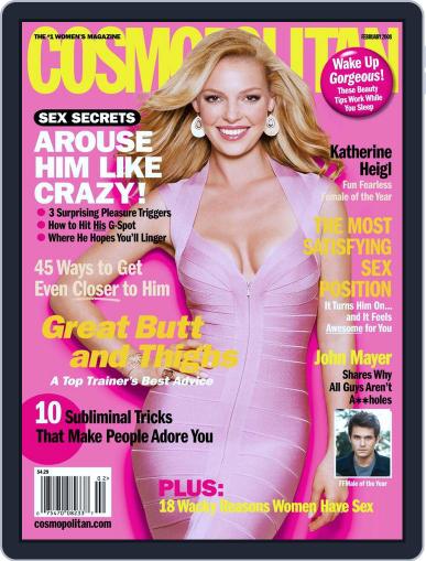 Cosmopolitan January 15th, 2008 Digital Back Issue Cover
