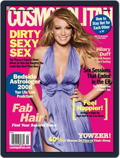Cosmopolitan December 28th, 2007 Digital Back Issue Cover