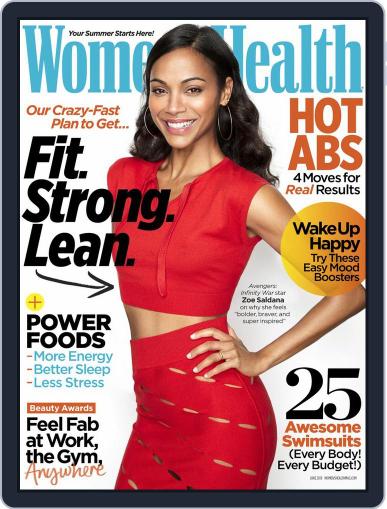 Women's Health June 1st, 2018 Digital Back Issue Cover
