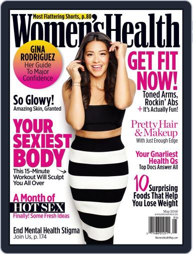 Women's Health May 1st, 2016 Digital Back Issue Cover