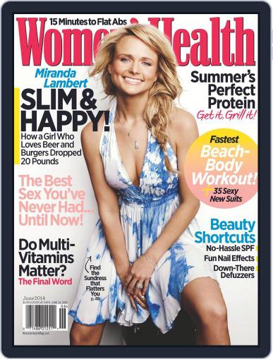 Women's Health May 22nd, 2014 Digital Back Issue Cover