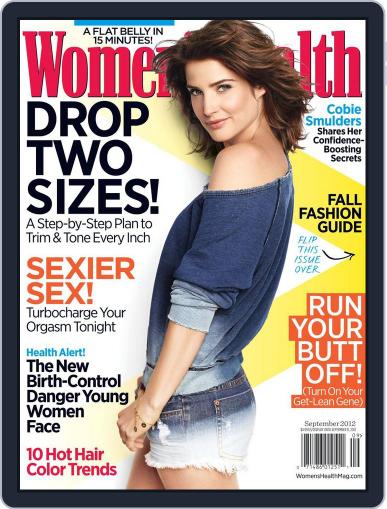 Women's Health August 15th, 2012 Digital Back Issue Cover