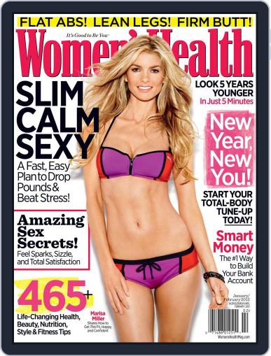 Women's Health January 4th, 2012 Digital Back Issue Cover