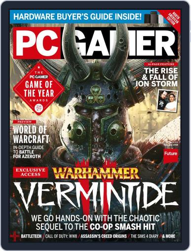 PC Gamer (US Edition) February 1st, 2018 Digital Back Issue Cover