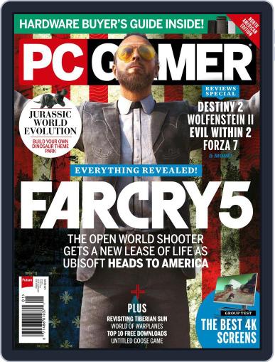 PC Gamer (US Edition) January 1st, 2018 Digital Back Issue Cover