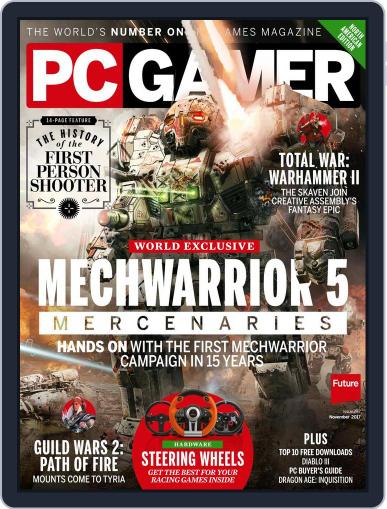 PC Gamer (US Edition) November 1st, 2017 Digital Back Issue Cover
