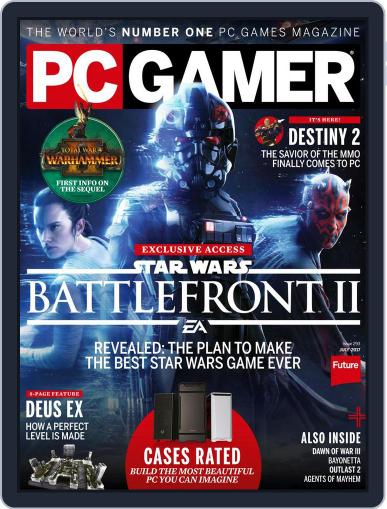 PC Gamer (US Edition) July 1st, 2017 Digital Back Issue Cover